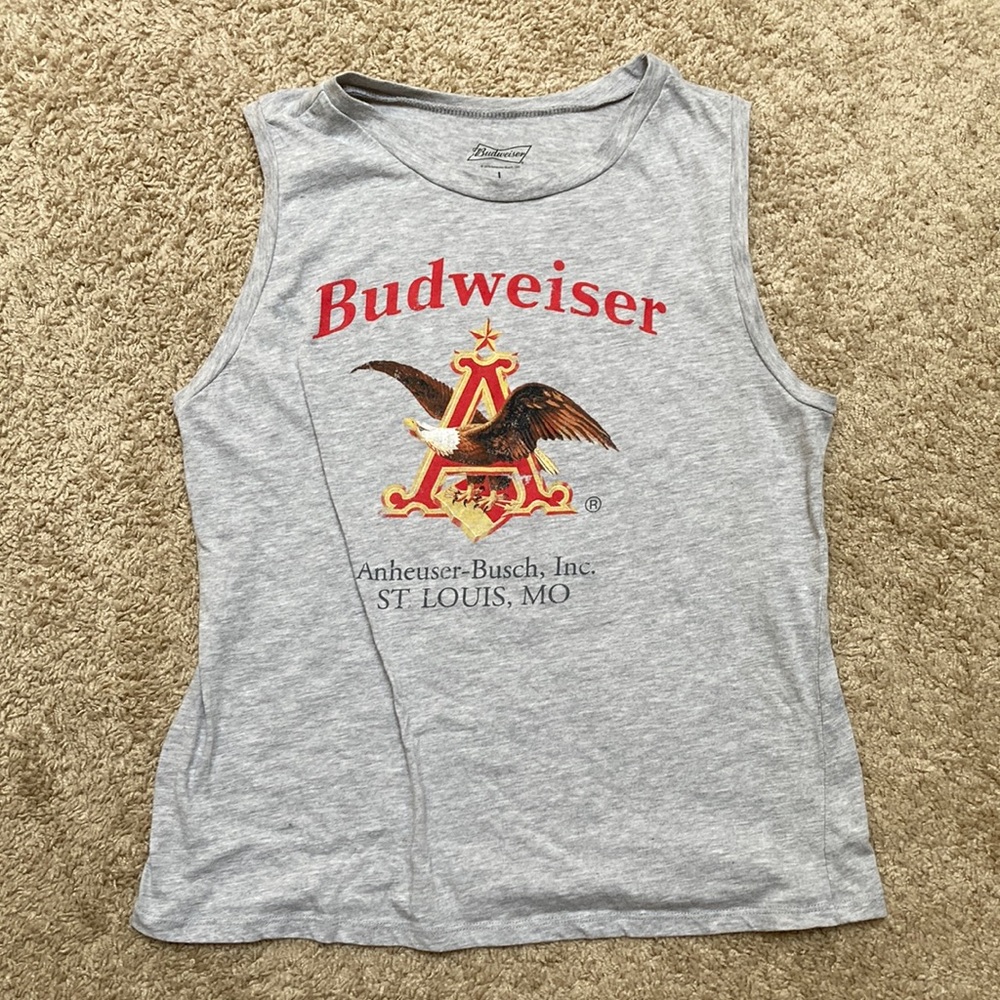 Ladies Budweiser Muscle Tee